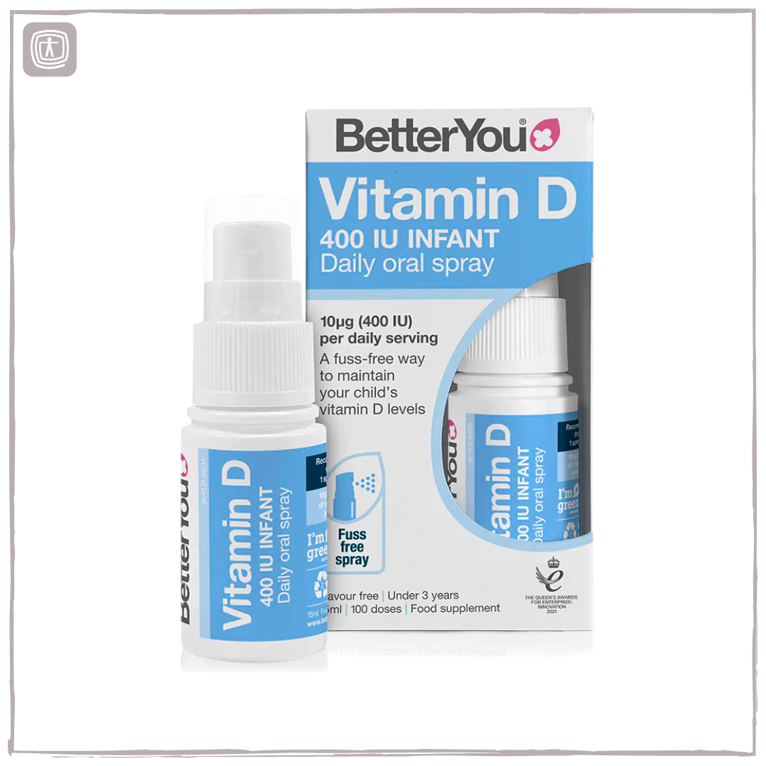 BetterYou Vitamin D 400iu Infant Oral Spray image 0