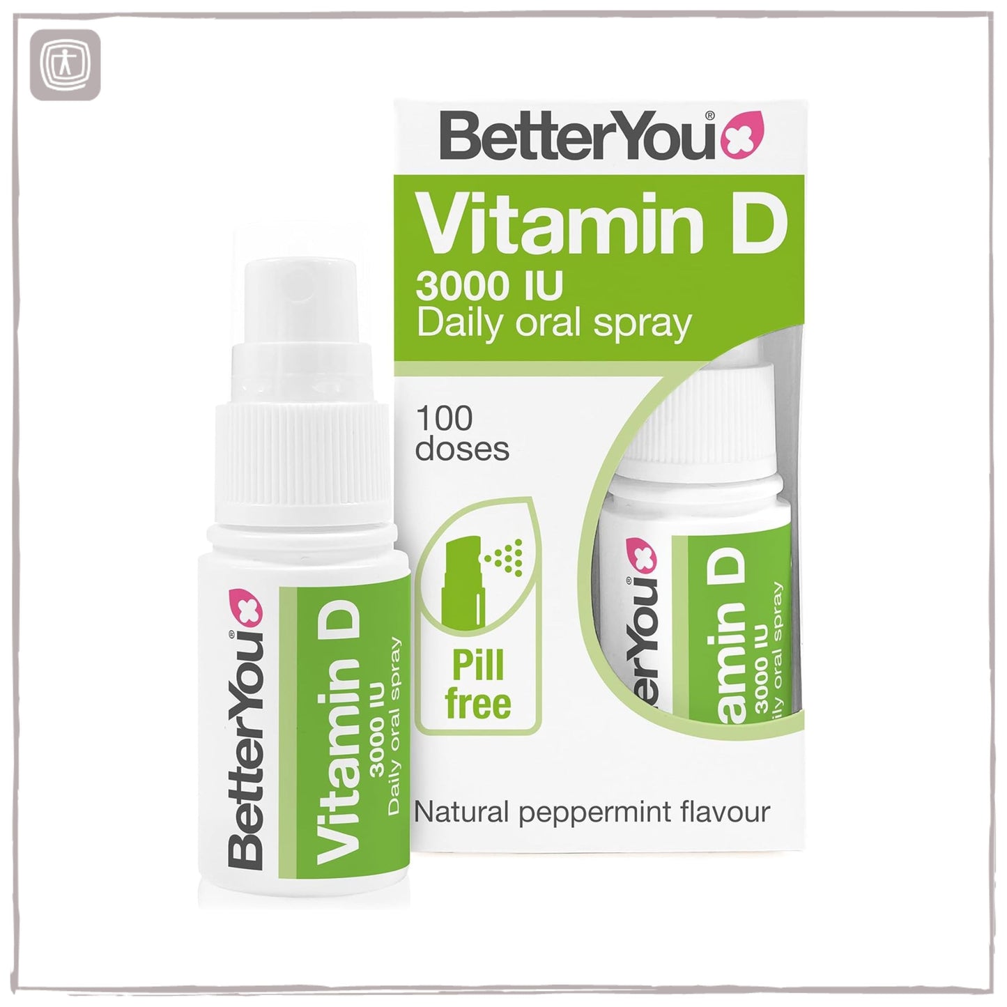 BetterYou Vitamin D 3000iu Oral Spray 100 doses