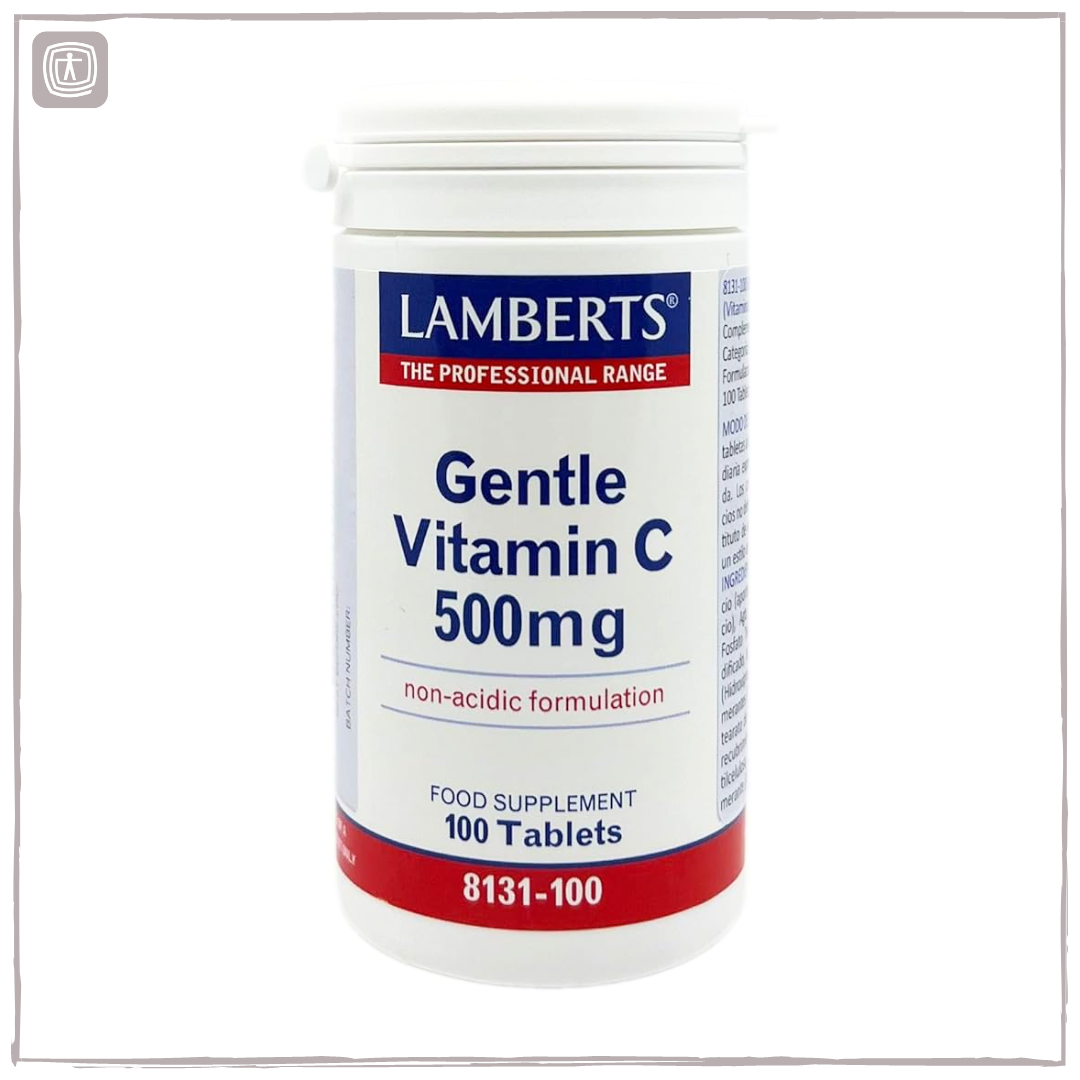 Lamberts Gentle Vitamin C 500mg 100 tablets image 0