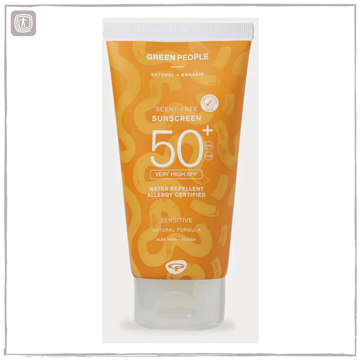 Green People Scent-Free Sunscreen SPF50+ 150ml