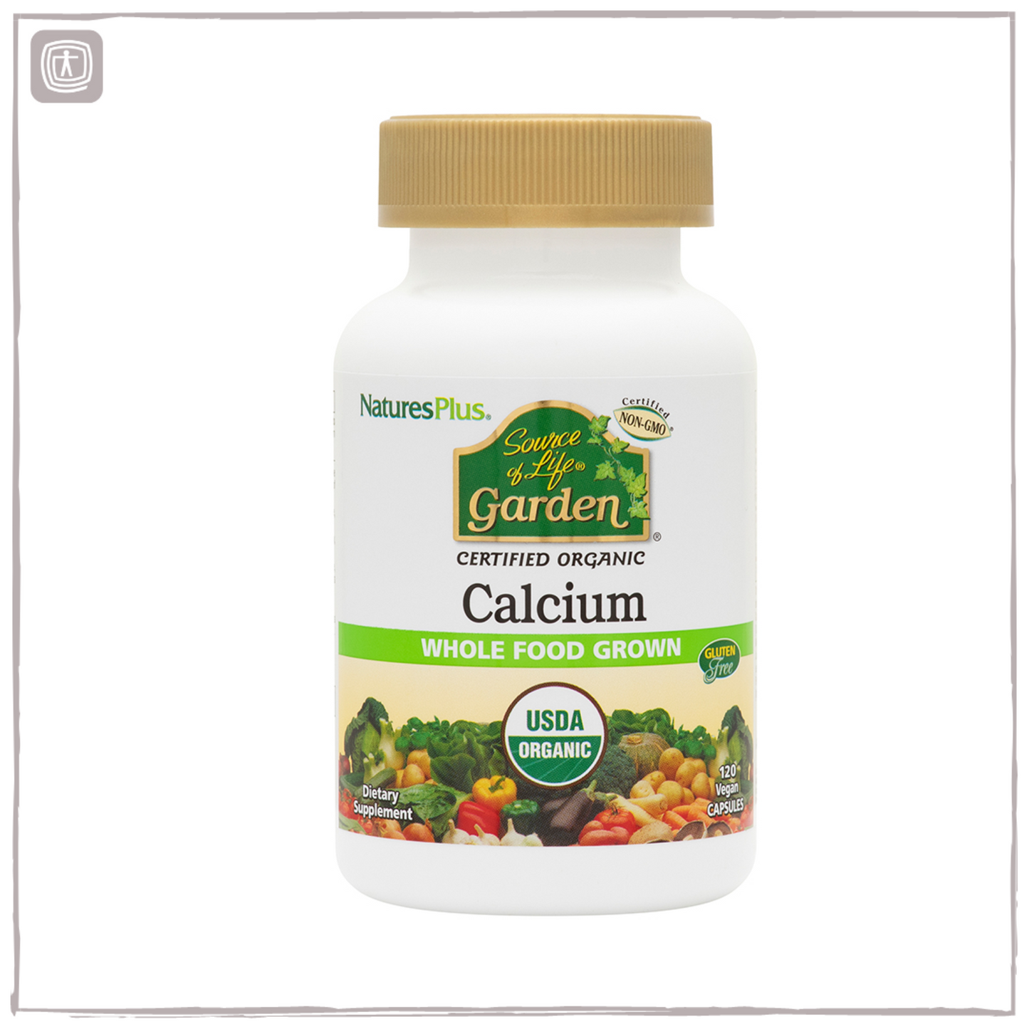 Natures Plus Calcium 120 capsules