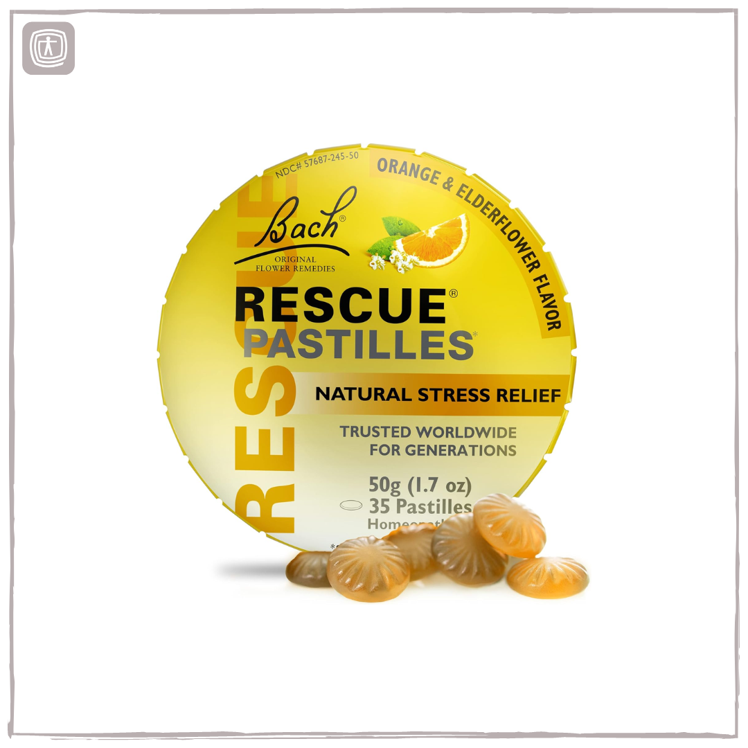 Rescue Remedy Pastilles - Orange and Elderflower 50g
