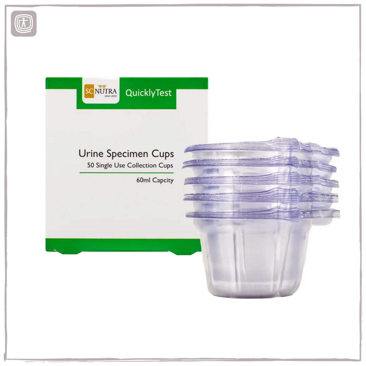 SCNutra Urine Specimen Cups (50 cups)
