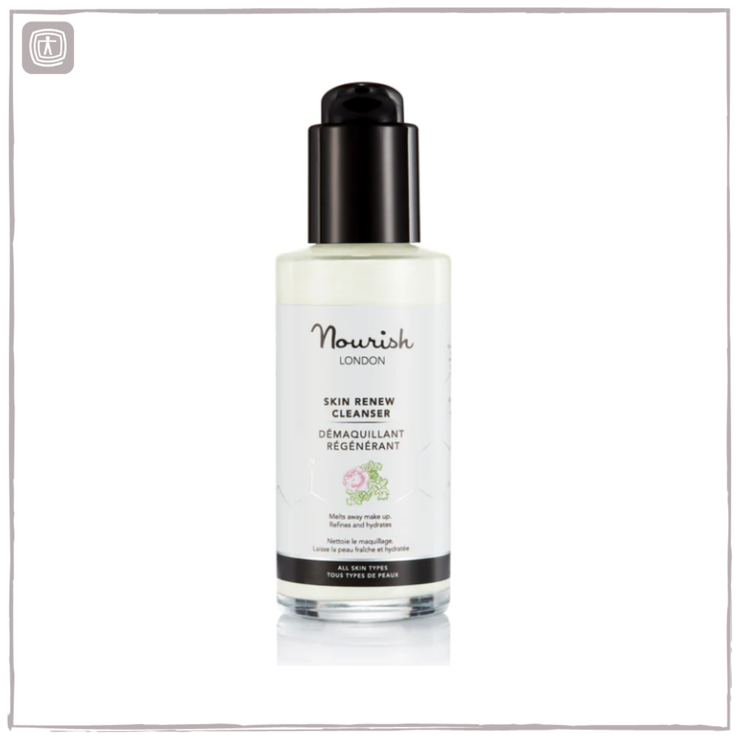 Nourish London Skin Renew Cleanser 100ml