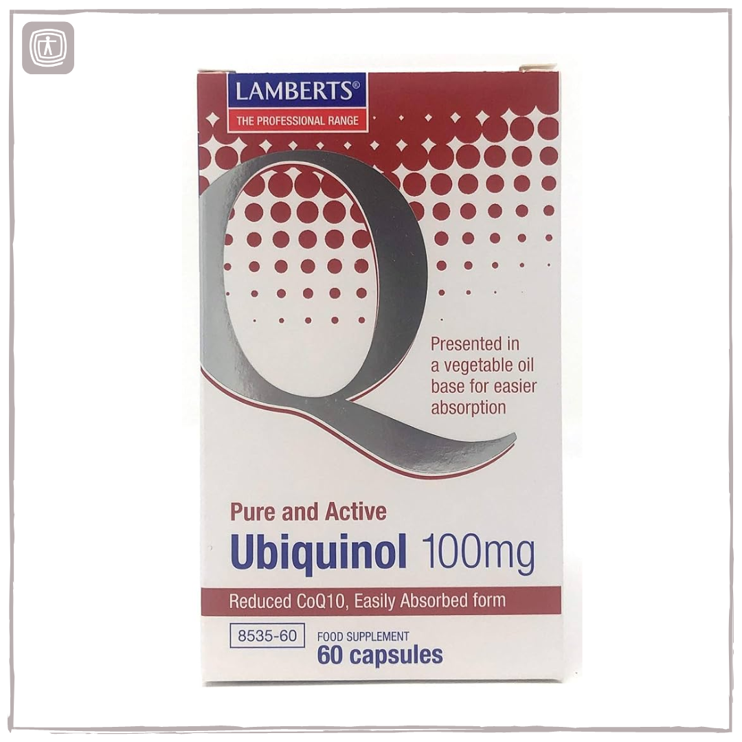 Lamberts Ubiquinol 100mg  60 capsules image 0