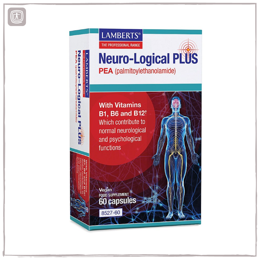 Lamberts PEA Neurological PLUS 60 capsules image 0