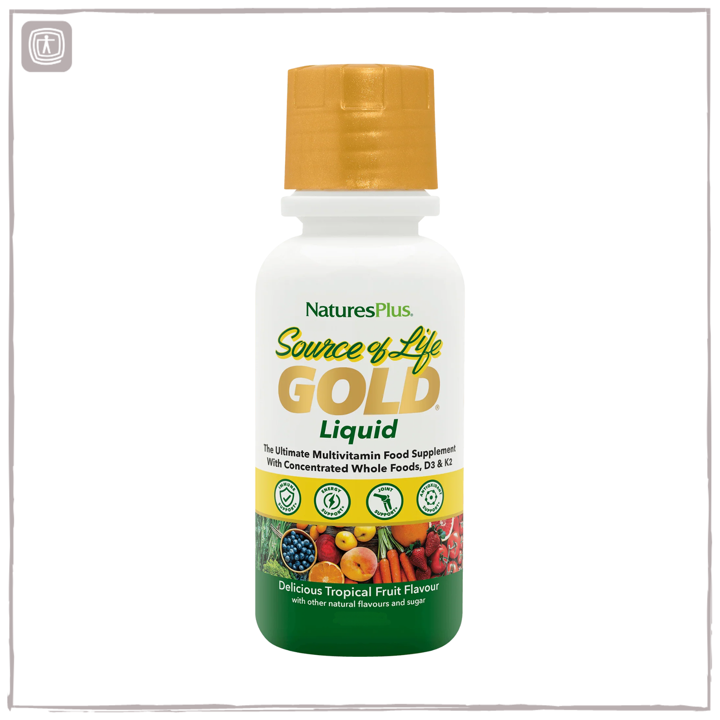 Nature's Plus Source of Life Liquid Gold Multivitamin