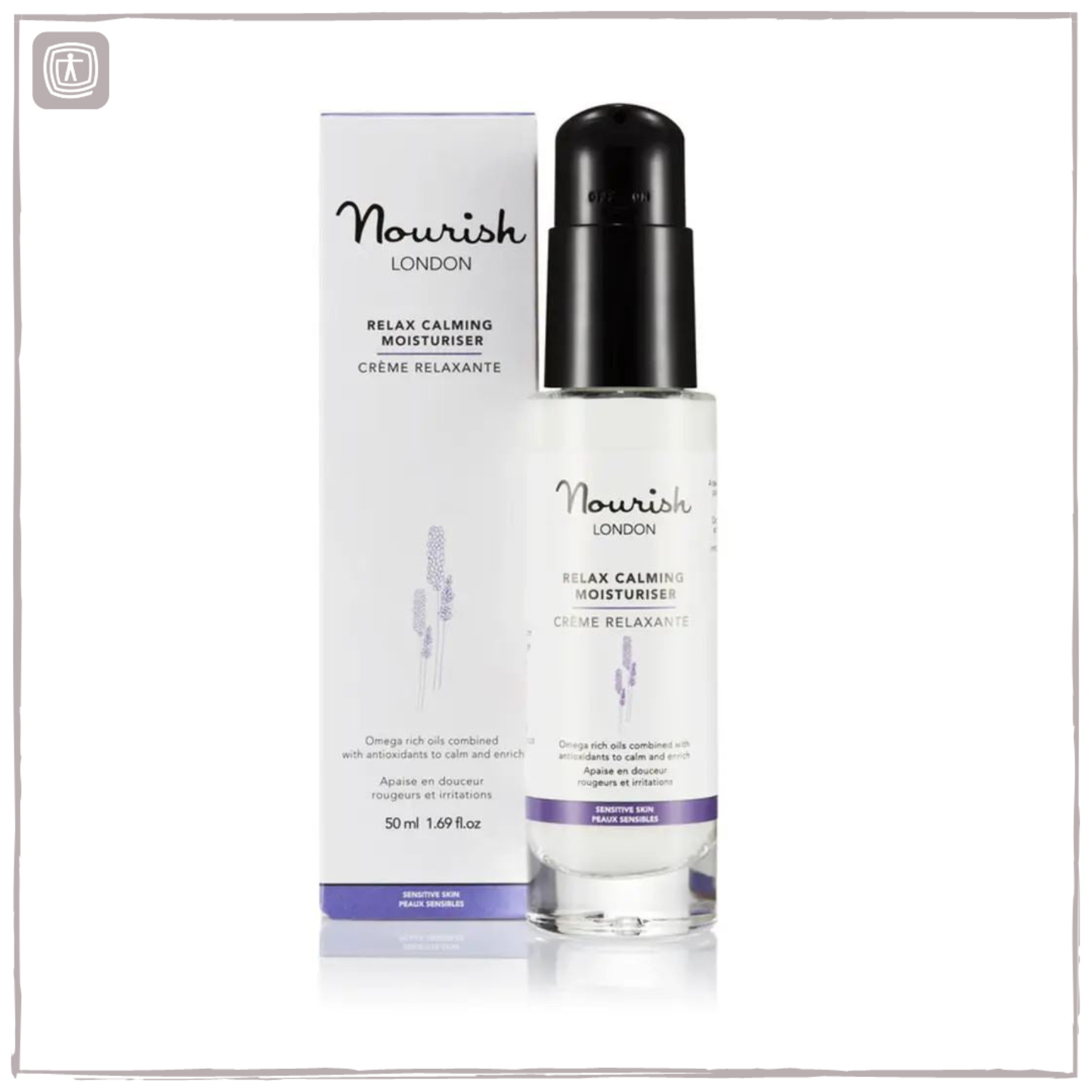 Nourish London Relax Calming Moisturiser 50ml