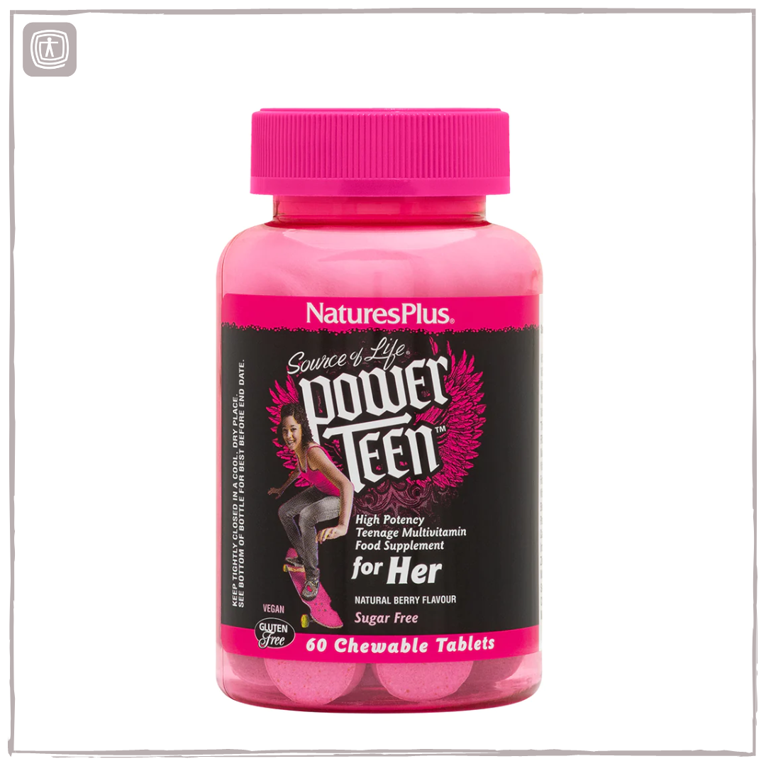 Nature's Plus Source of Life Power Teen for Her (60 tablets) image 0