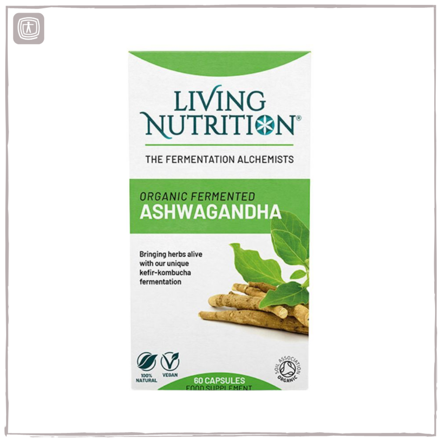 Living Nutrition Fermented Ashwagandha