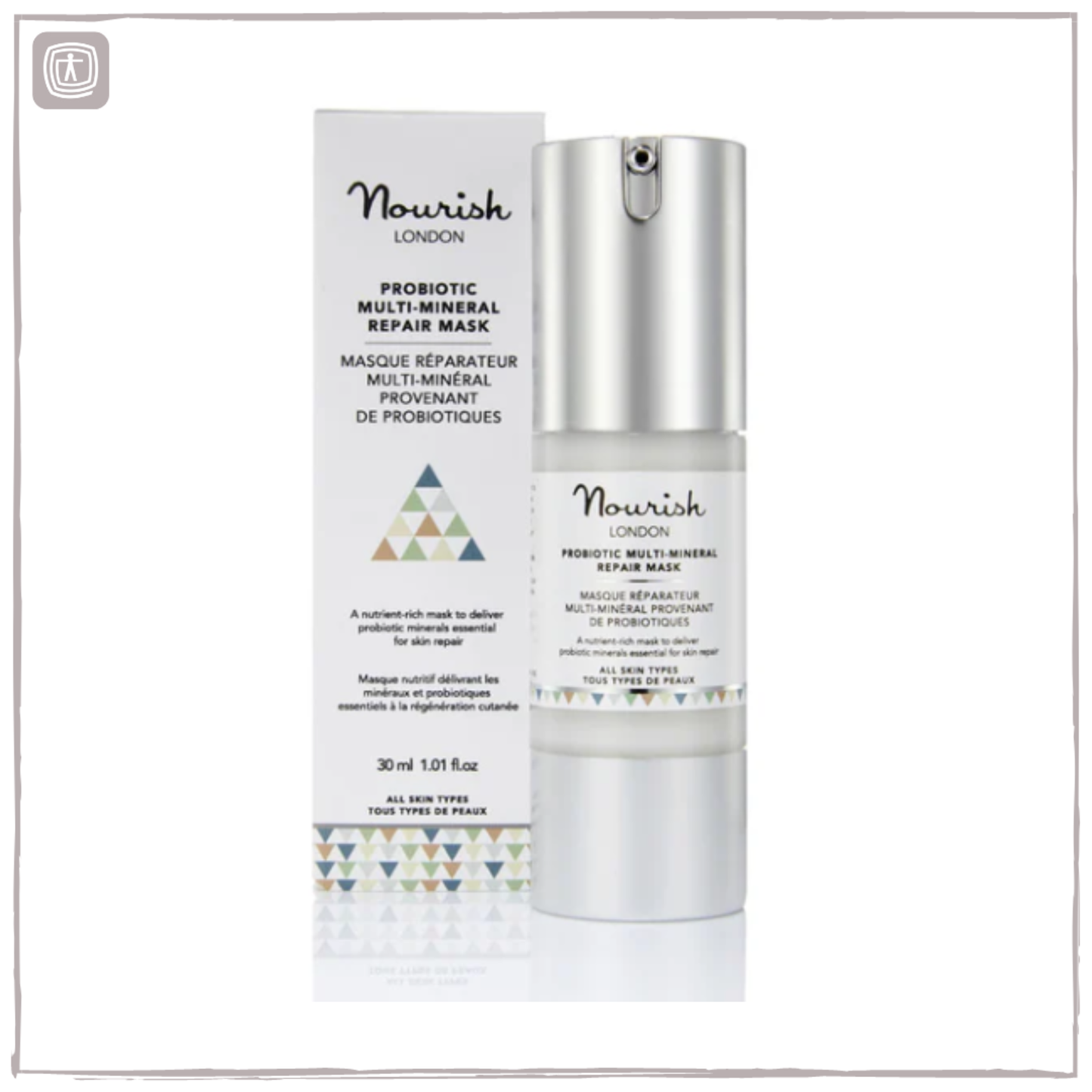 Nourish London Probiotic Multi-Mineral Repair Mask 30ml