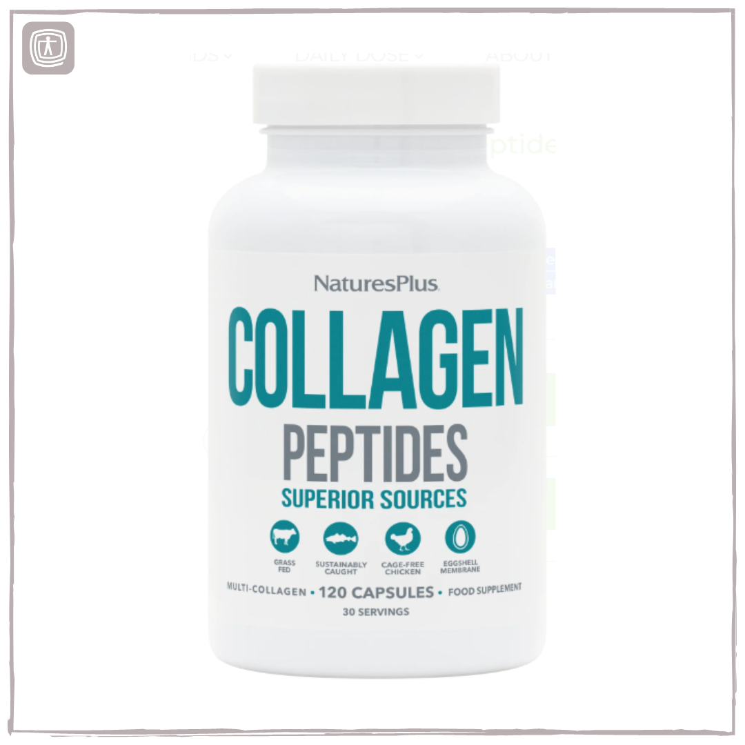 Nature's Plus Collagen Peptides 120 capsules