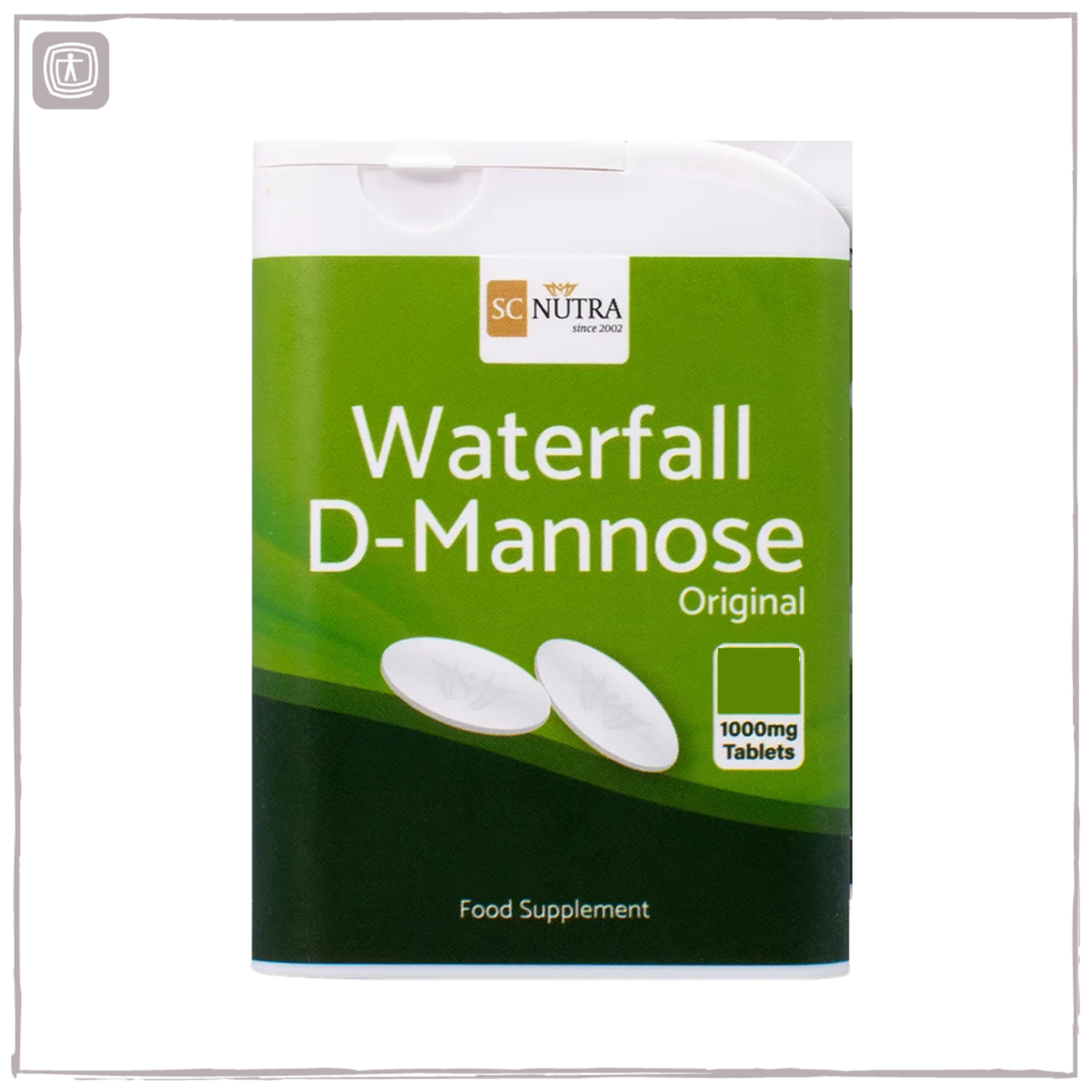 SCNutra Waterfall D-Mannose Original Tablets 1000mg